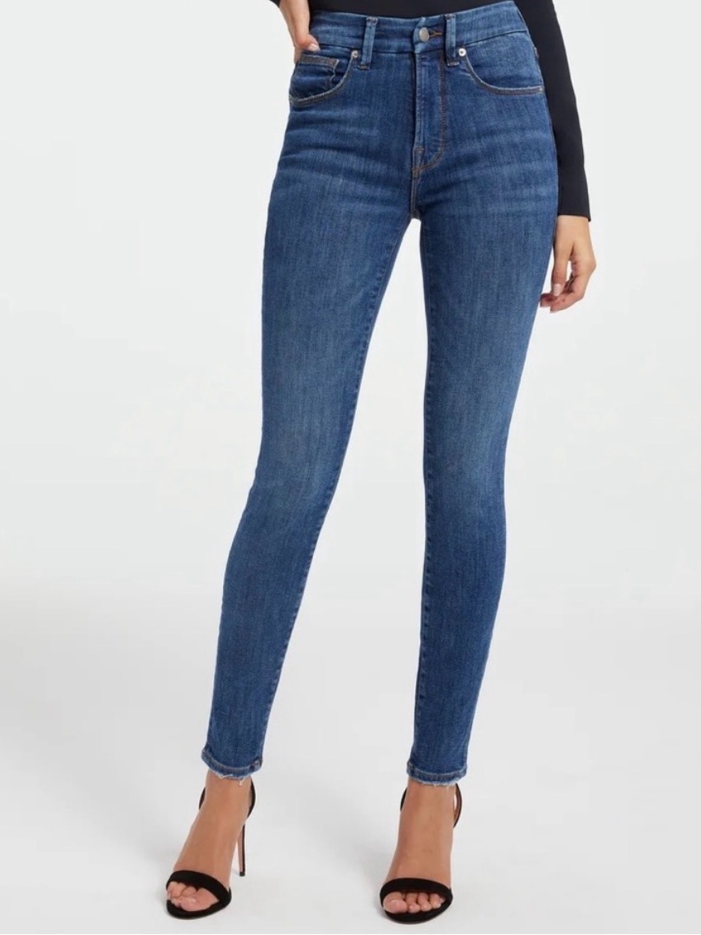 Good American Good Curve Skinny Jeans Indigo 326 Size 12/31